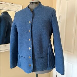 Geisswein Austria Wool sweater women’s 46 Blue